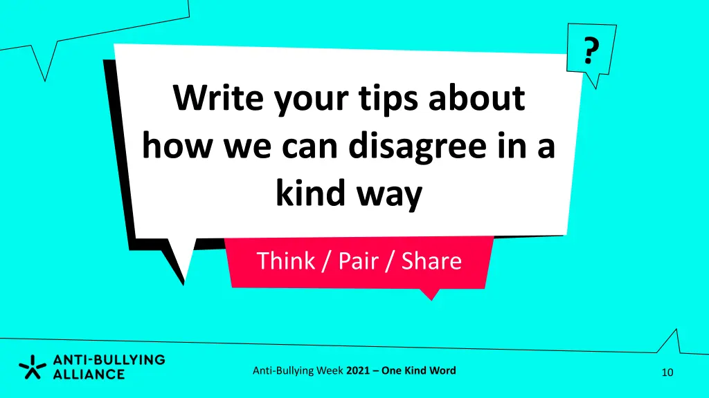 write your tips about how we can disagree