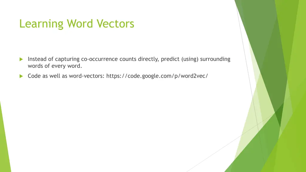 learning word vectors