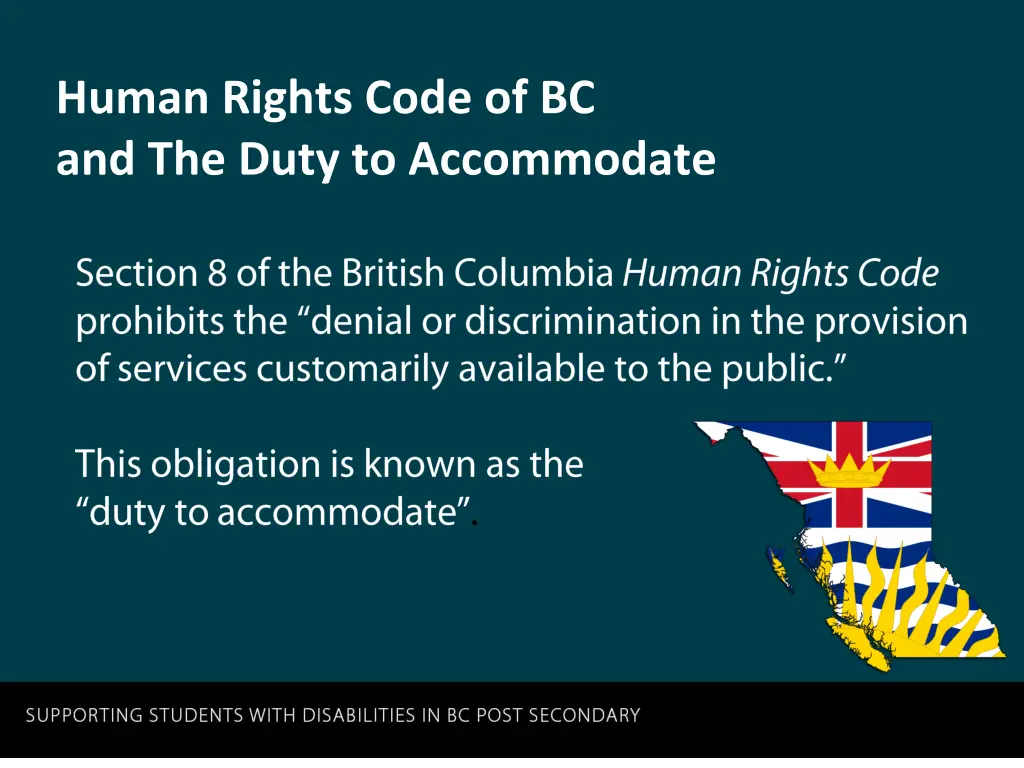 human rights code of bc and the duty