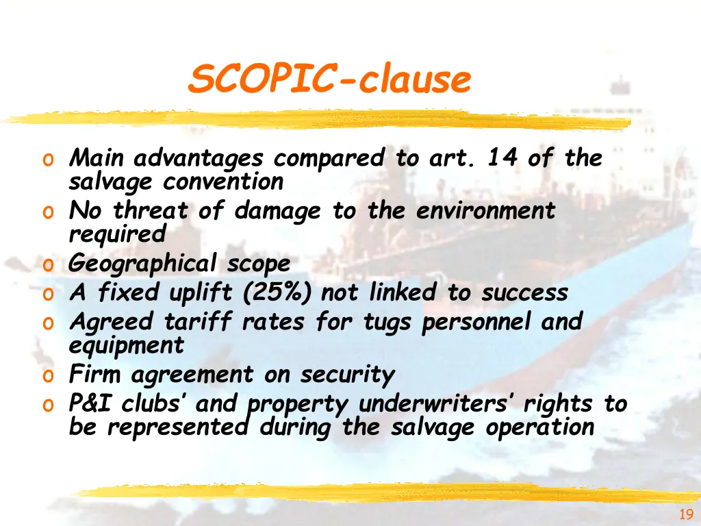 scopic clause