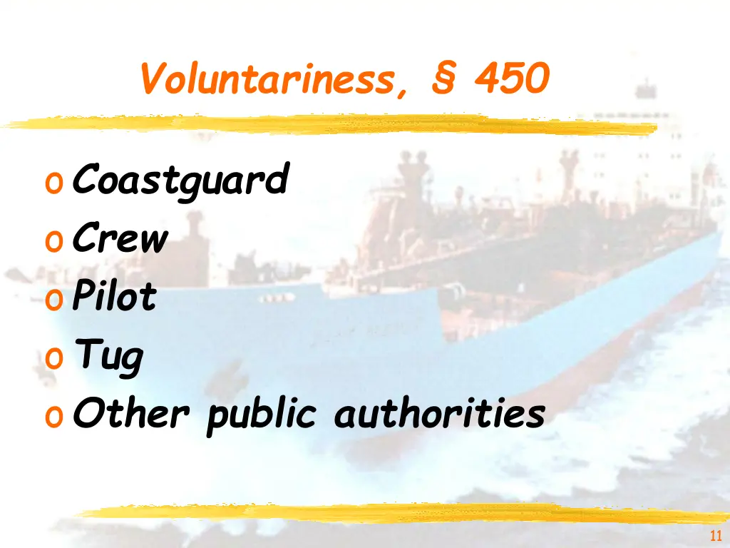 voluntariness 450