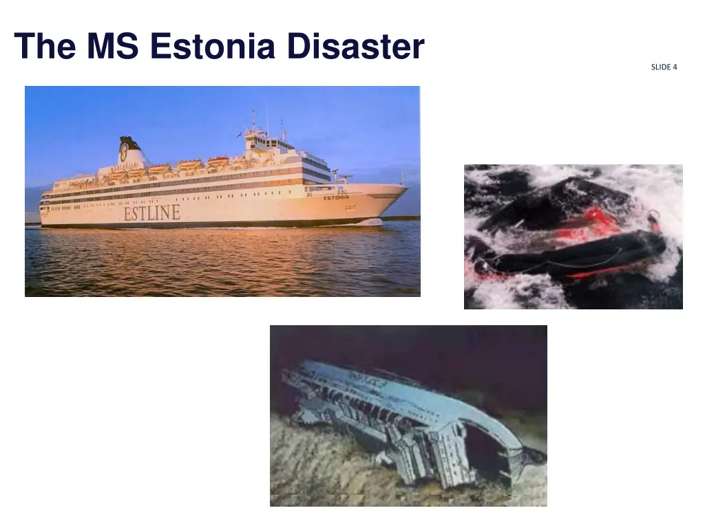 the ms estonia disaster