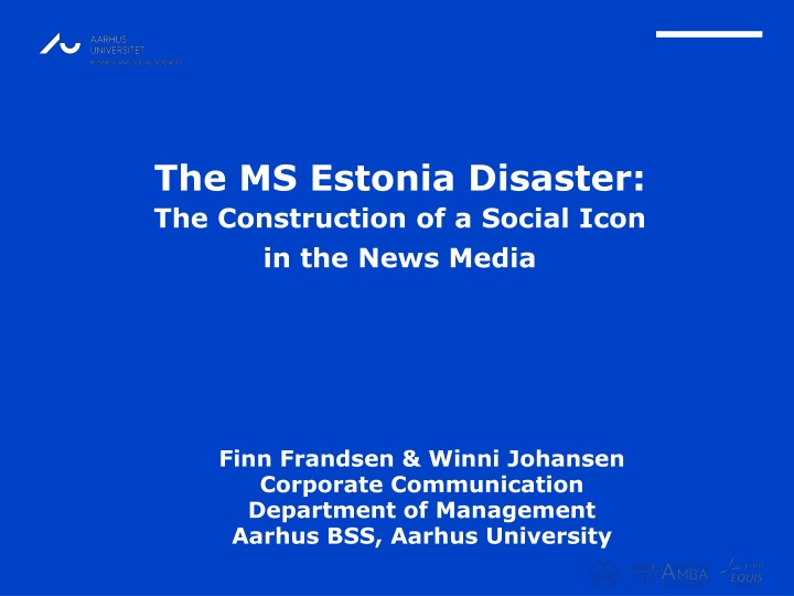 the ms estonia disaster the construction