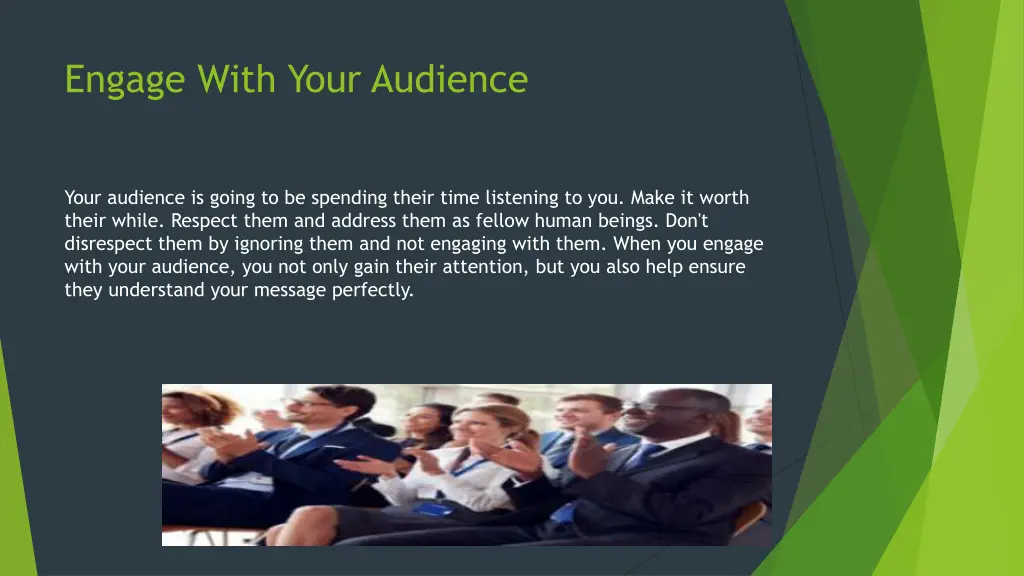 engage with your audience