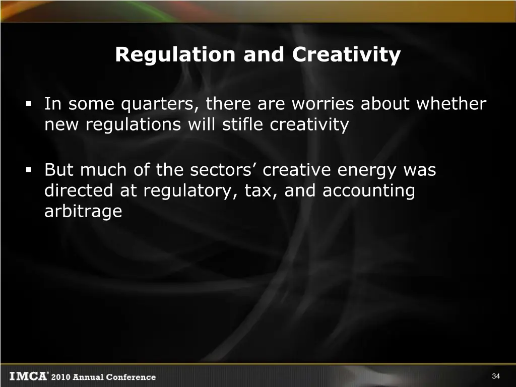 regulation and creativity