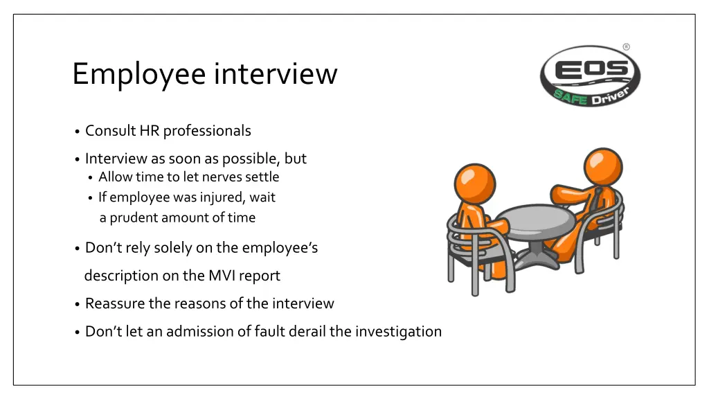 employee interview