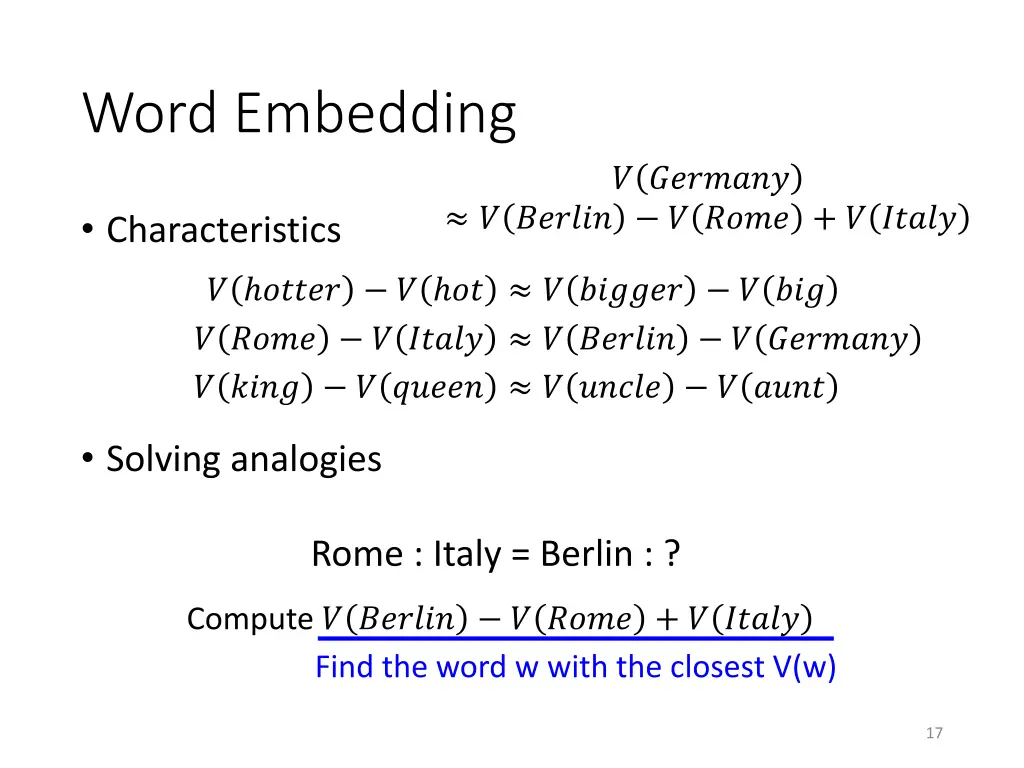 word embedding 5