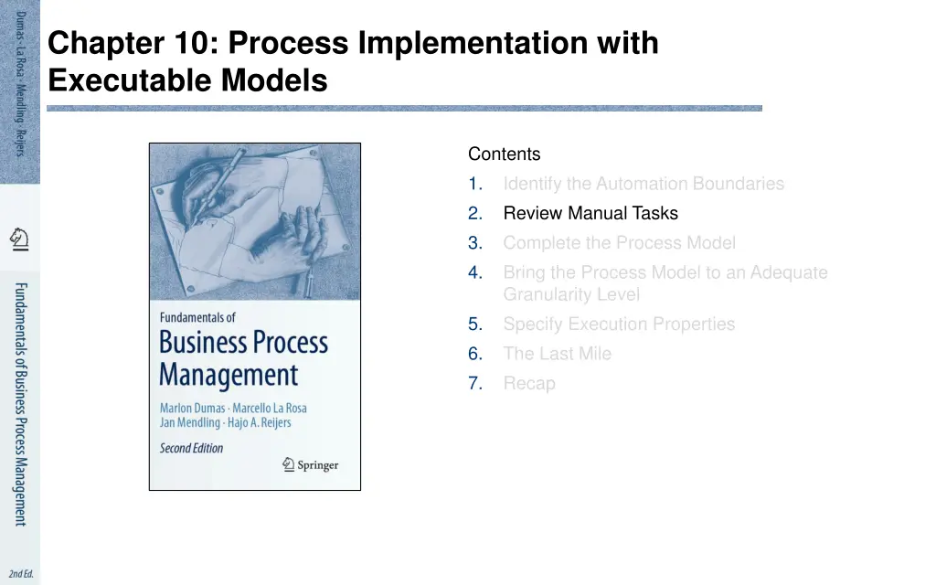 chapter 10 process implementation with executable 2