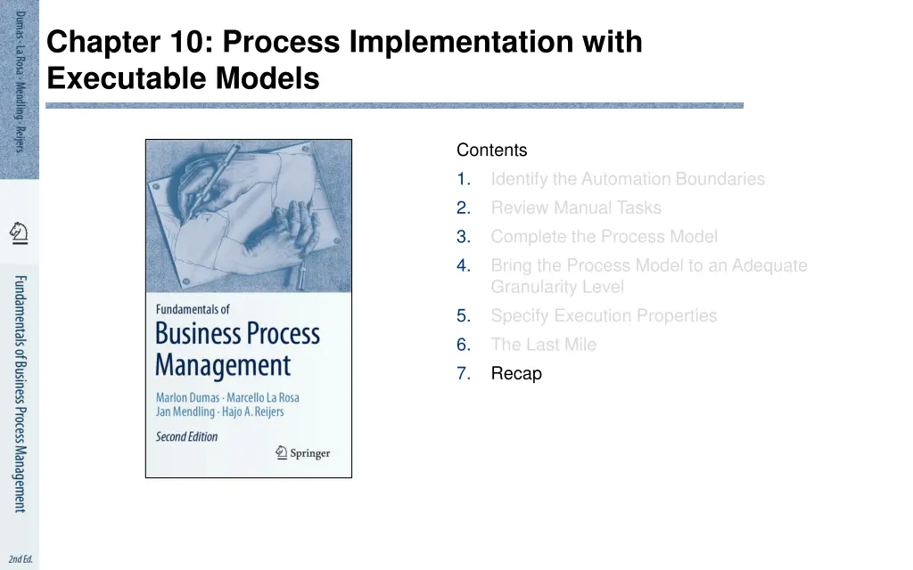 chapter 10 process implementation with executable 7