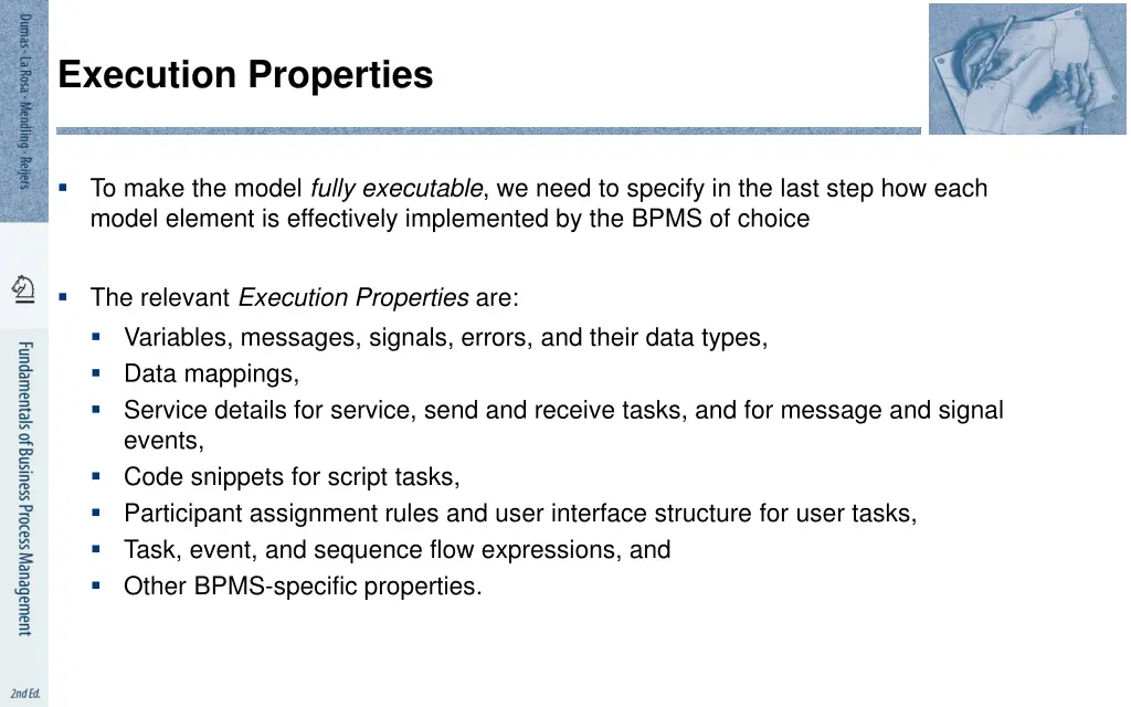 execution properties