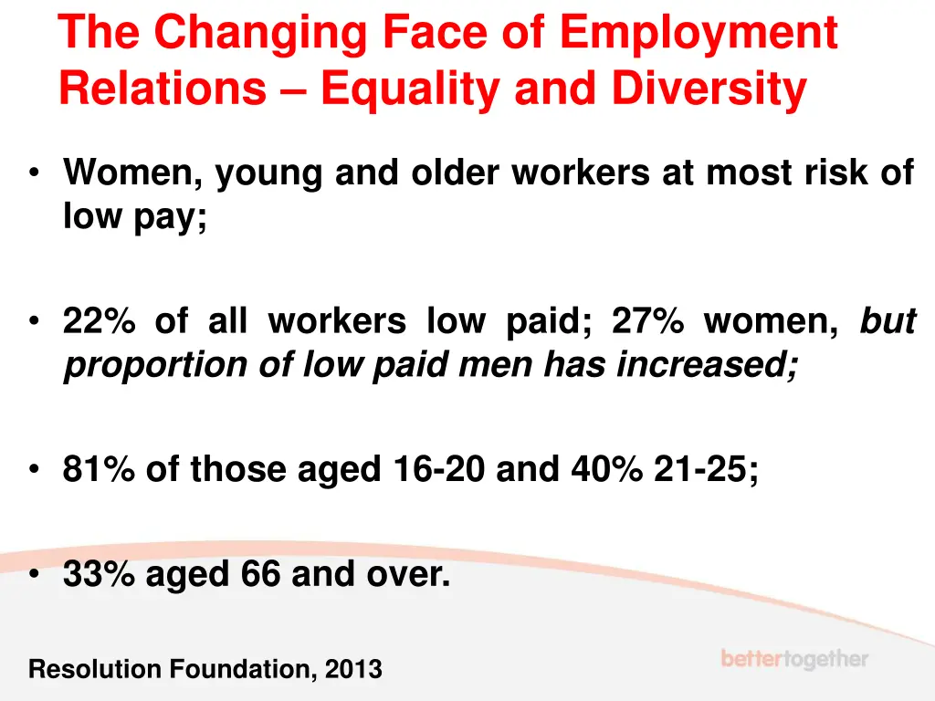 the changing face of employment relations 5