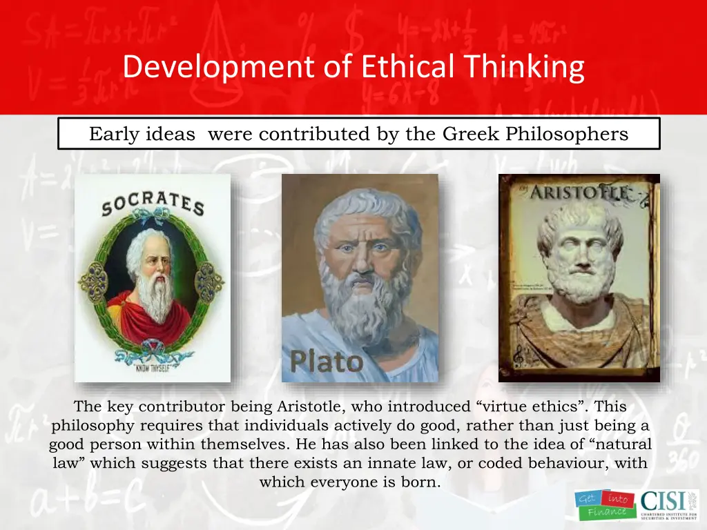 development of ethical thinking