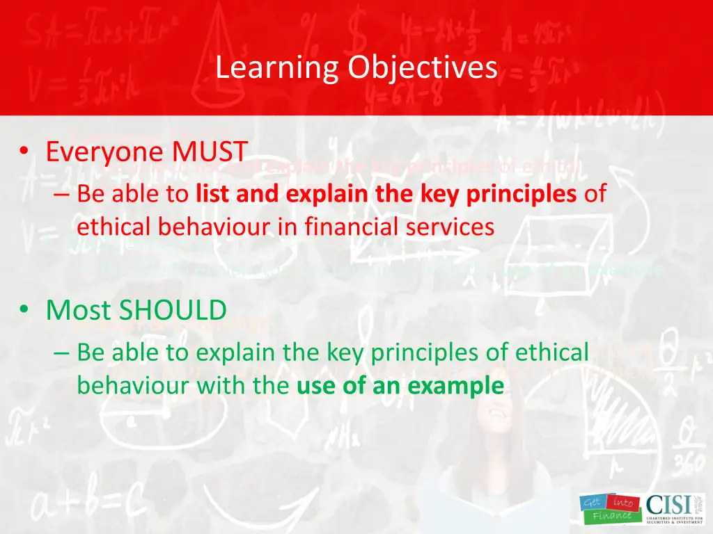 learning objectives