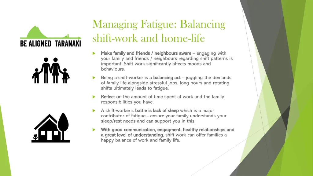 managing fatigue balancing shift work and home