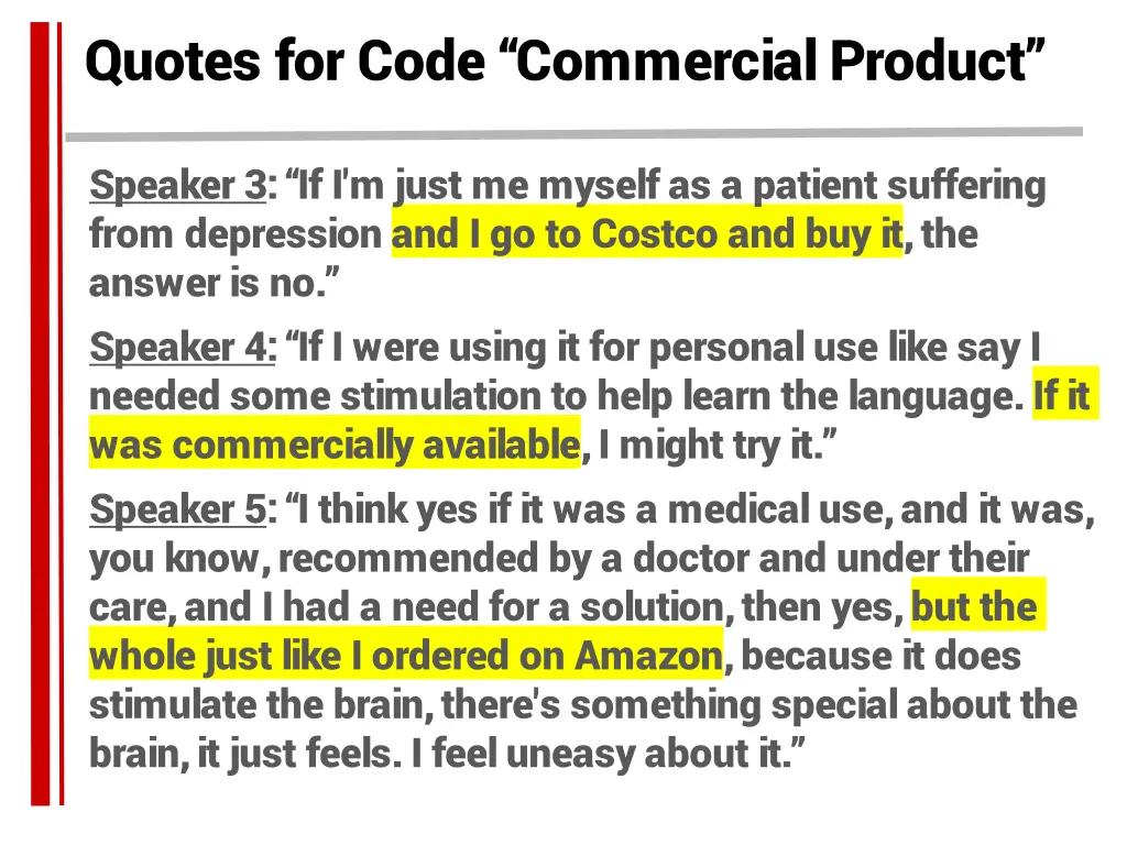 quotes for code commercial product