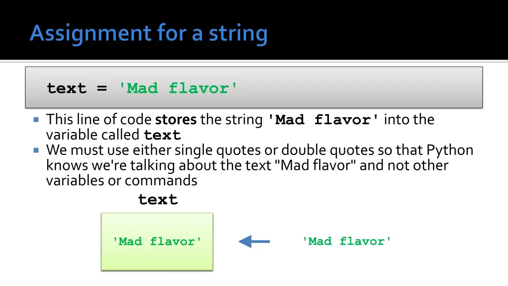 text mad flavor