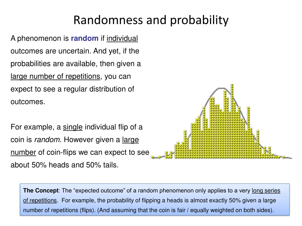 randomness and probability