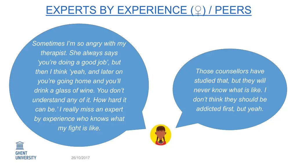 experts by experience peers