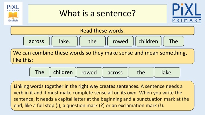 what is a sentence