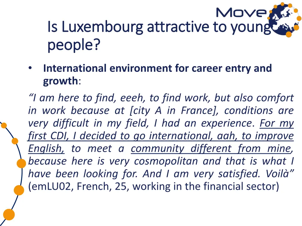 is luxembourg attractive to young is luxembourg