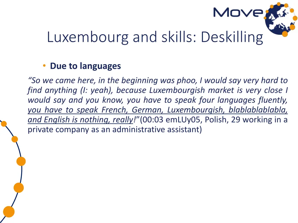 luxembourg and skills deskilling