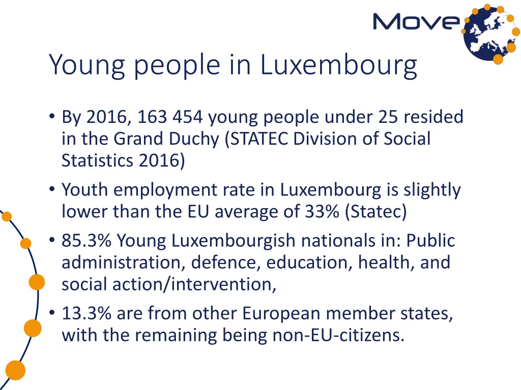 young people in luxembourg