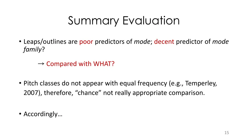 summary evaluation