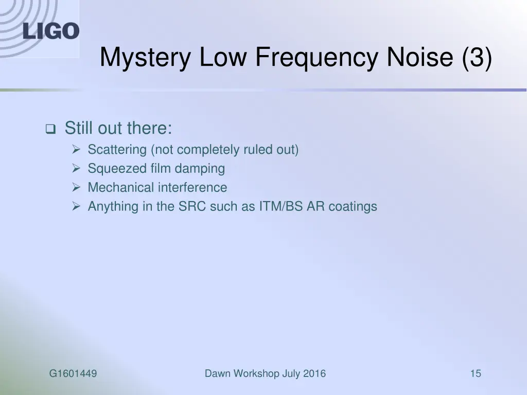 mystery low frequency noise 3