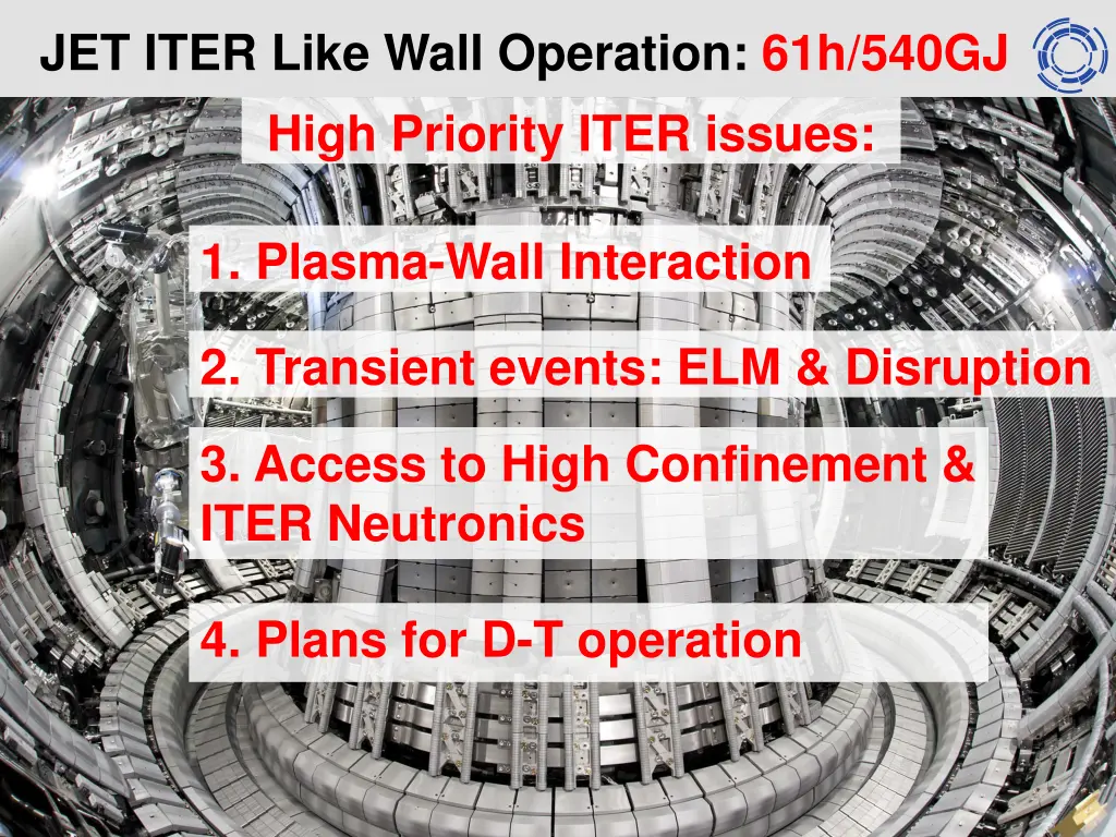 jet iter like wall operation 61h 540gj high