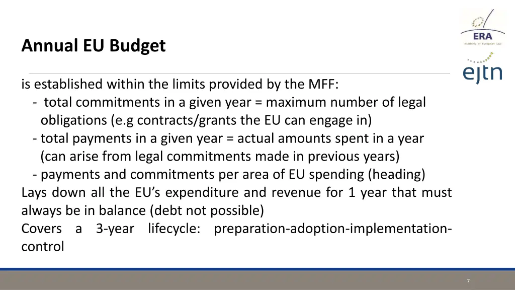 annual eu budget