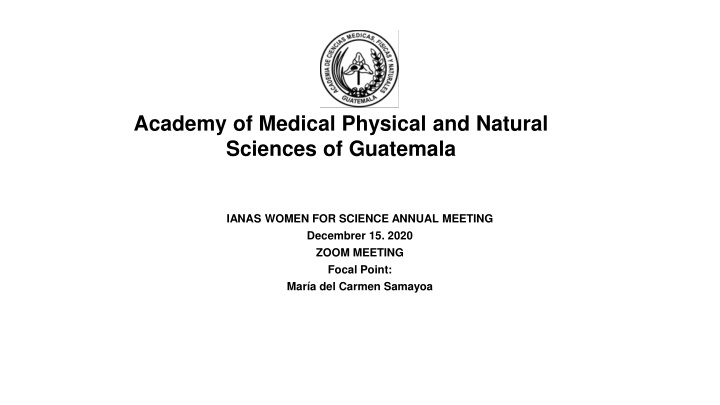 academy of medical physical and natural sciences