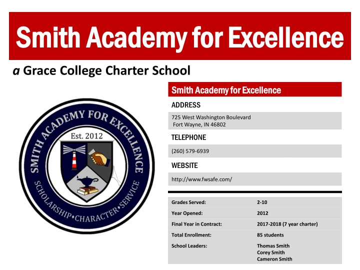 smith academy for excellence smith academy