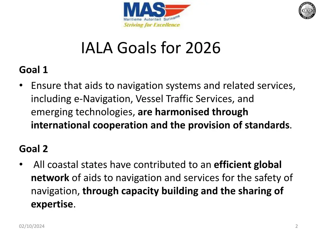 iala goals for 2026