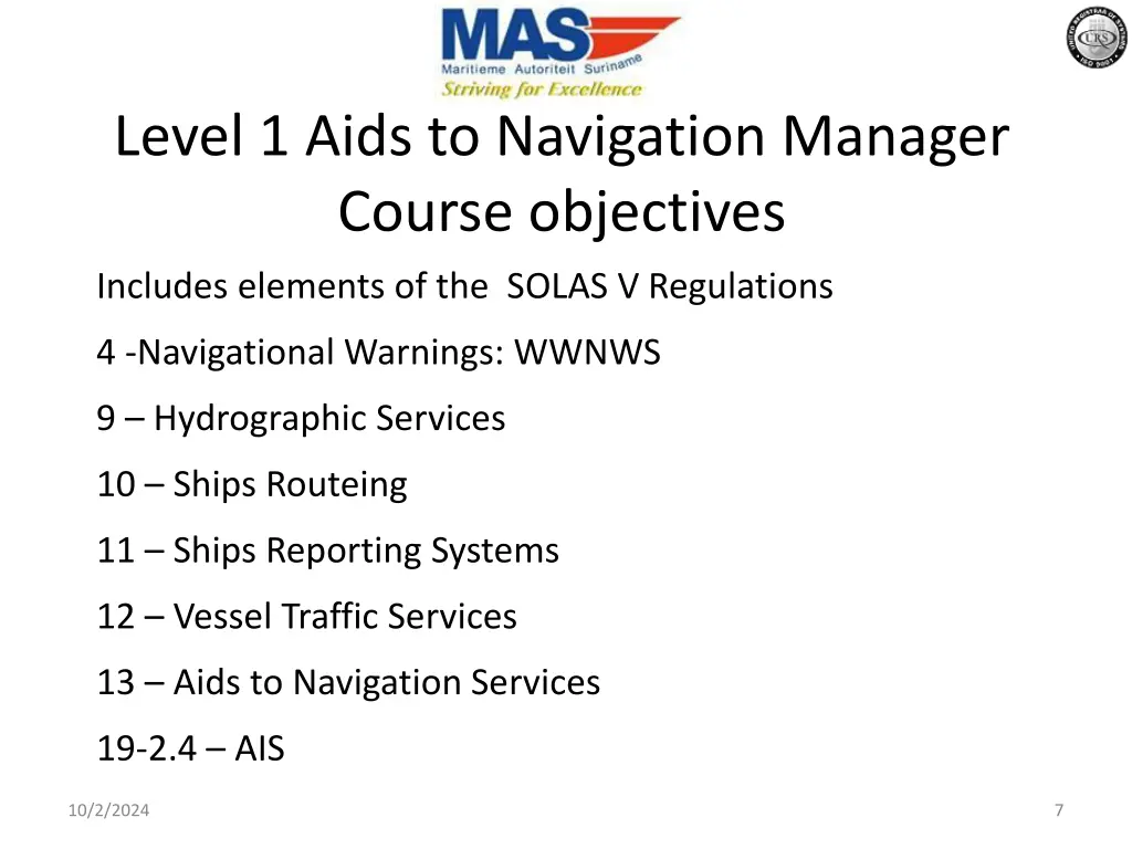 level 1 aids to navigation manager course 1