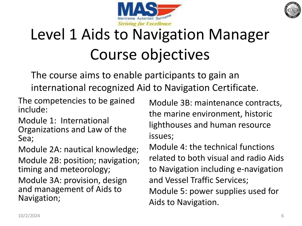 level 1 aids to navigation manager course