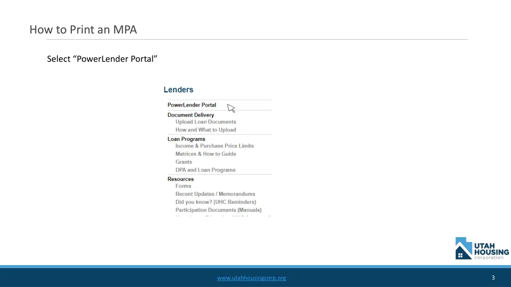 how to print an mpa 2