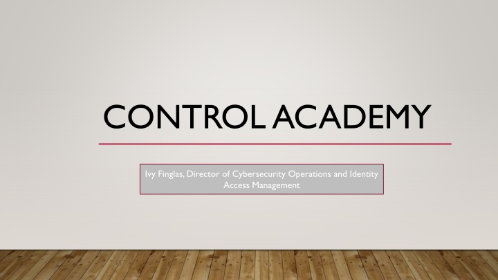 control academy