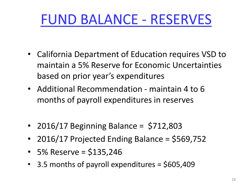 california department of education requires