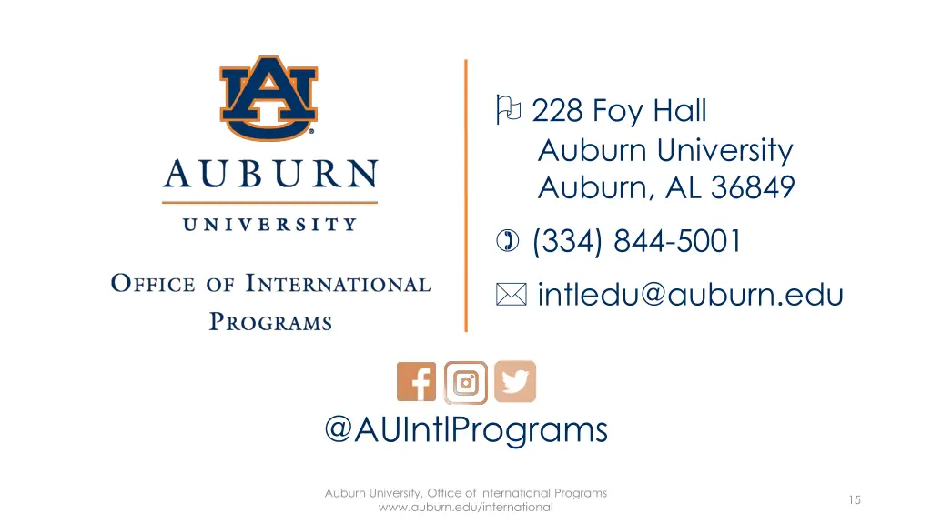 228 foy hall auburn university auburn al 36849