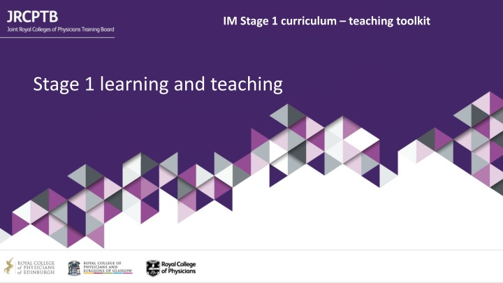 im stage 1 curriculum teaching toolkit