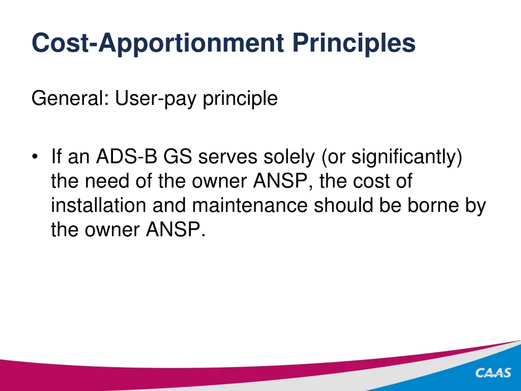 cost apportionment principles 1