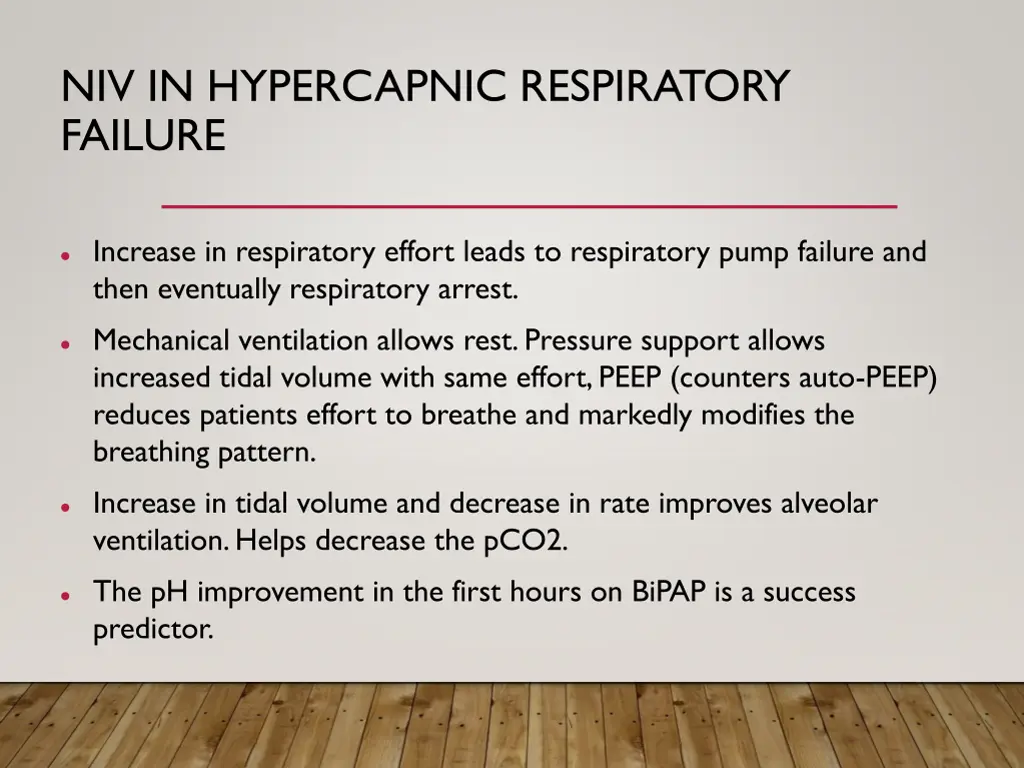 niv in hypercapnic respiratory failure