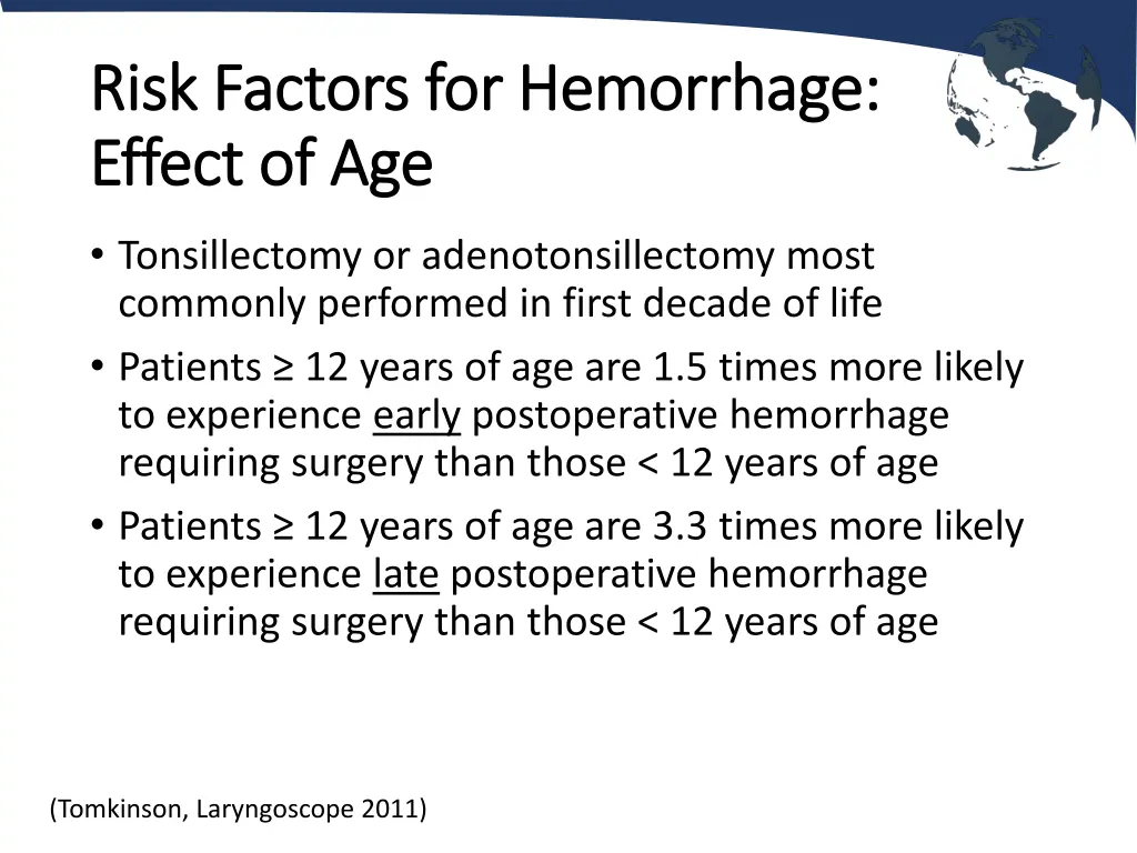 risk factors for hemorrhage risk factors 1