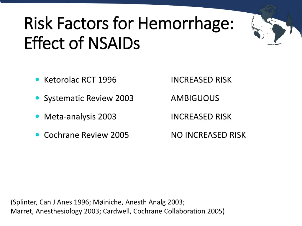 risk factors for hemorrhage risk factors 2