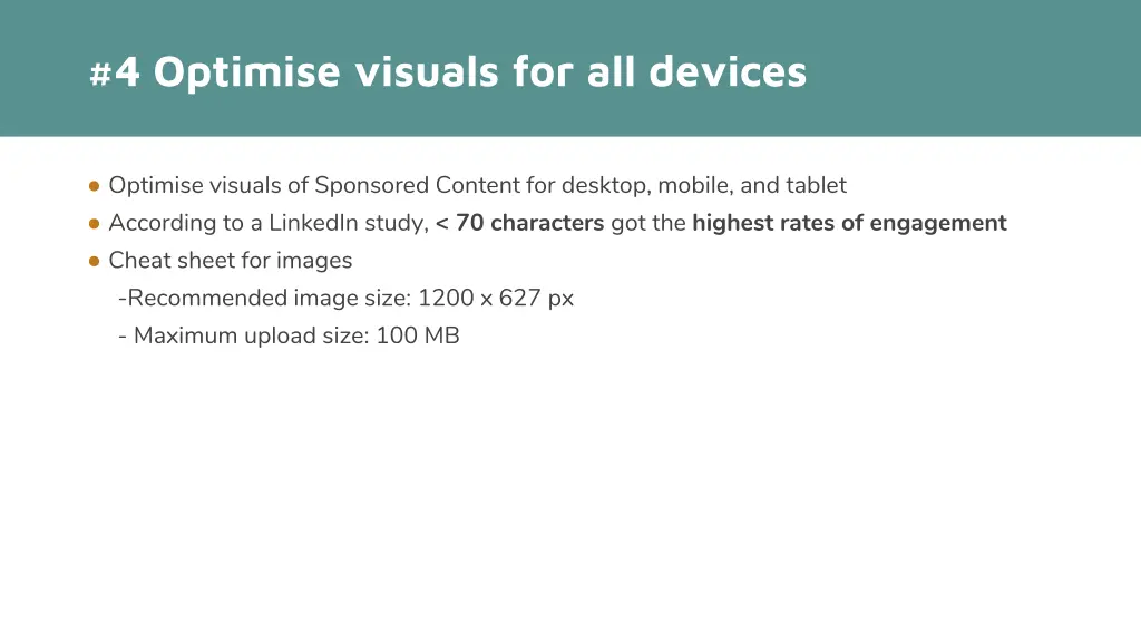 4 optimise visuals for all devices