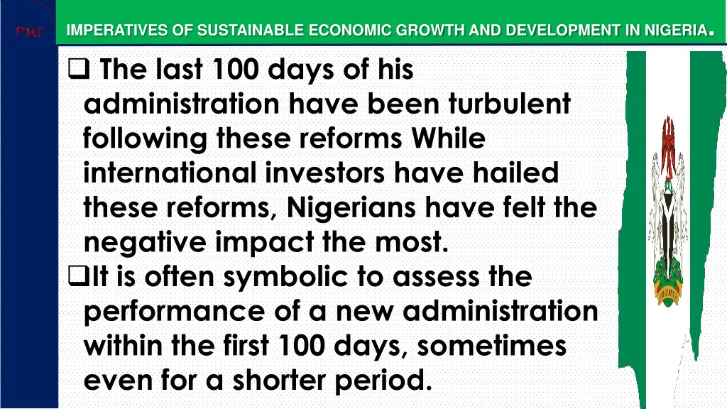 imperatives of sustainable economic growth 17