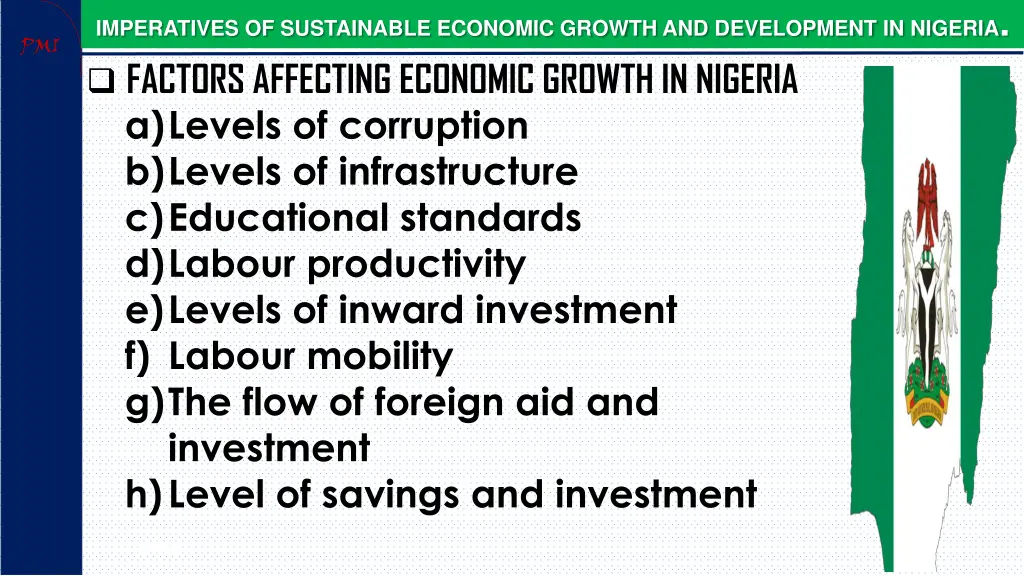 imperatives of sustainable economic growth 3