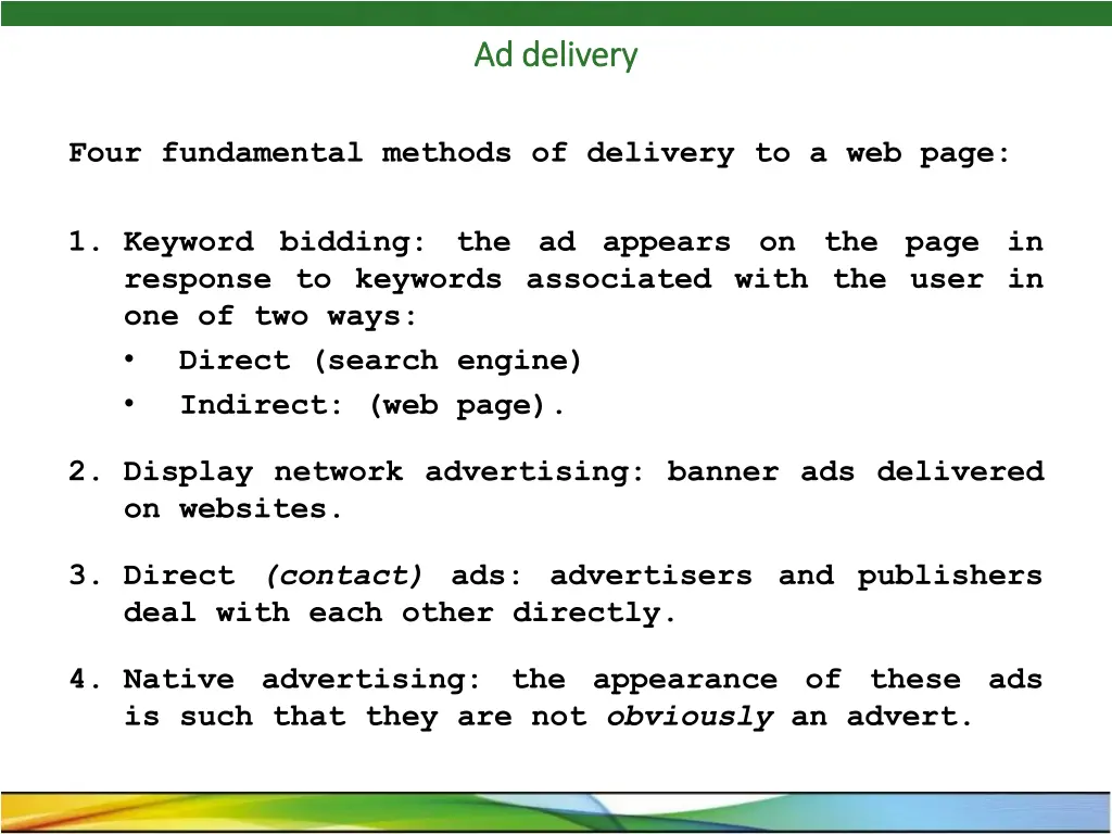 ad delivery ad delivery