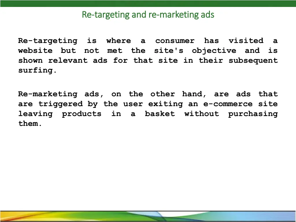 re re targeting and re targeting and re marketing