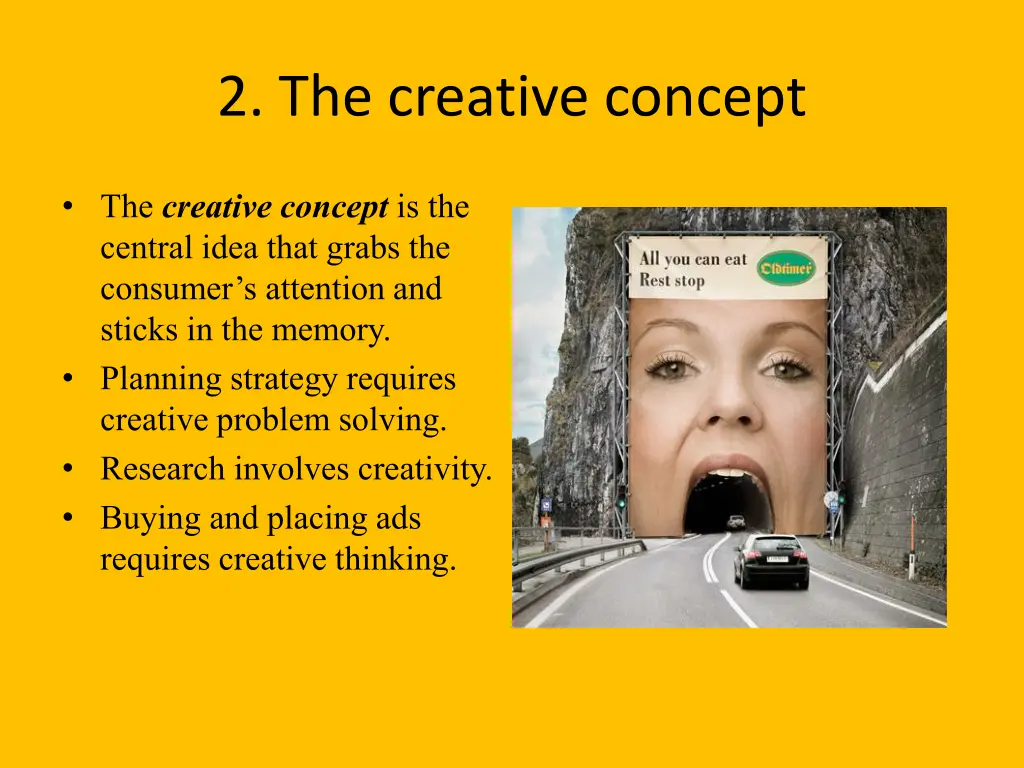 2 the creative concept